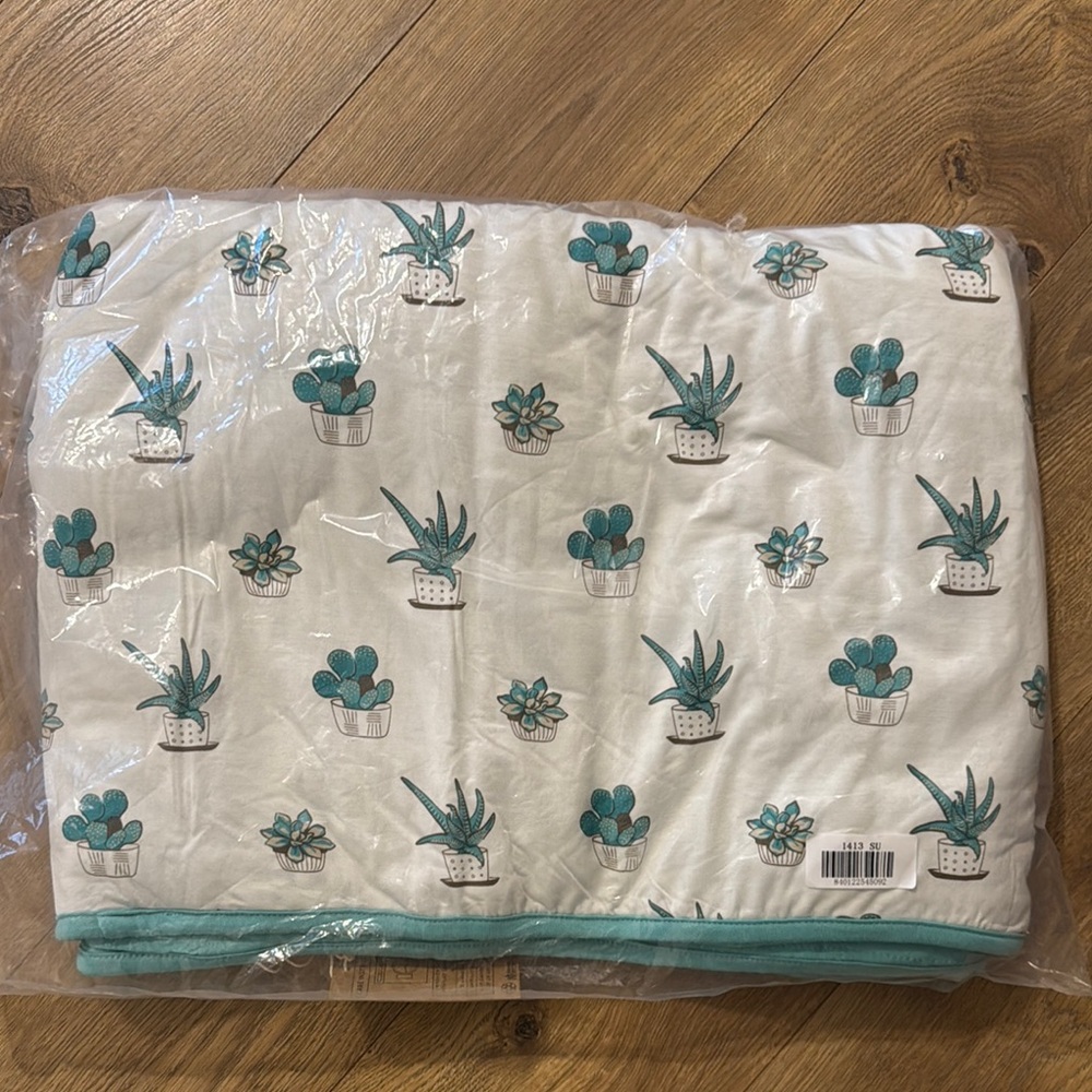 NIB Succulents Toddler BLANKET